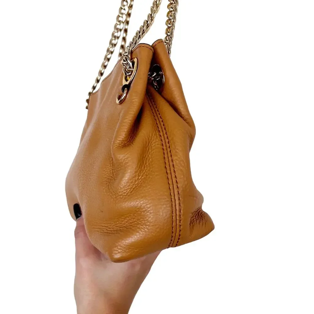 Michael Kors Tan Leather Crossbody